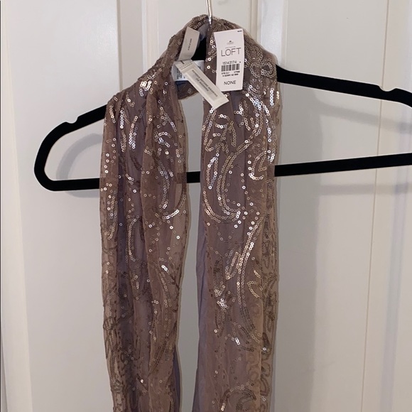 LOFT Accessories - Beautiful Loft sequin scarf never worn with tags!
